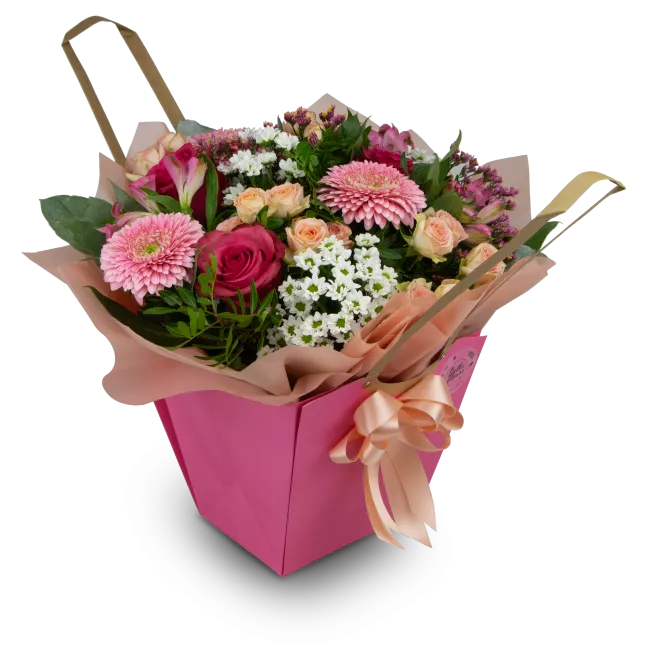 Bouquet in Water Packaging